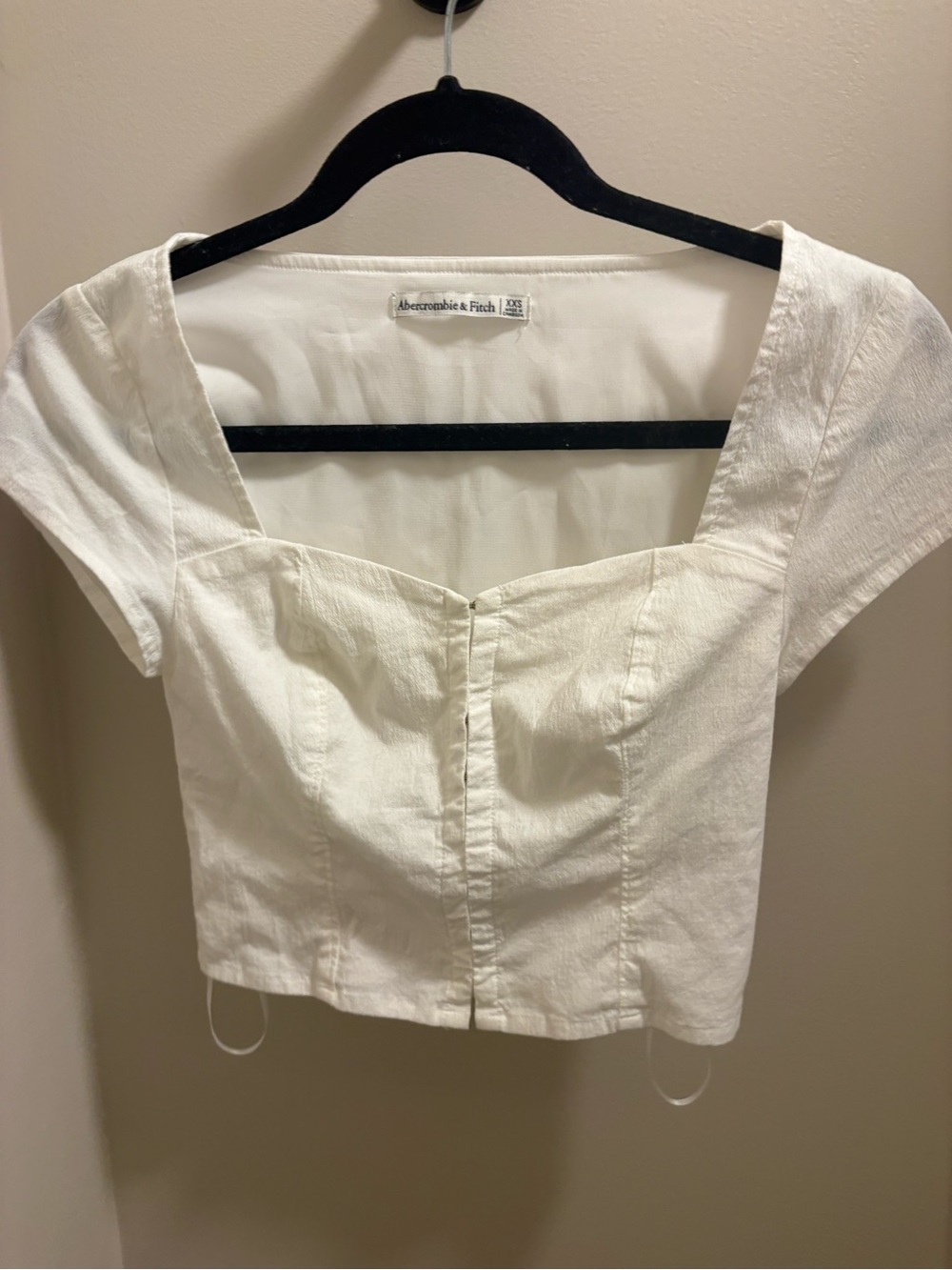 Abercrombie Corset Cropped Top
